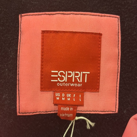 Esprit “Barbie”Pink Trench Coat, Double Breasted Size - Picture 8 of 11